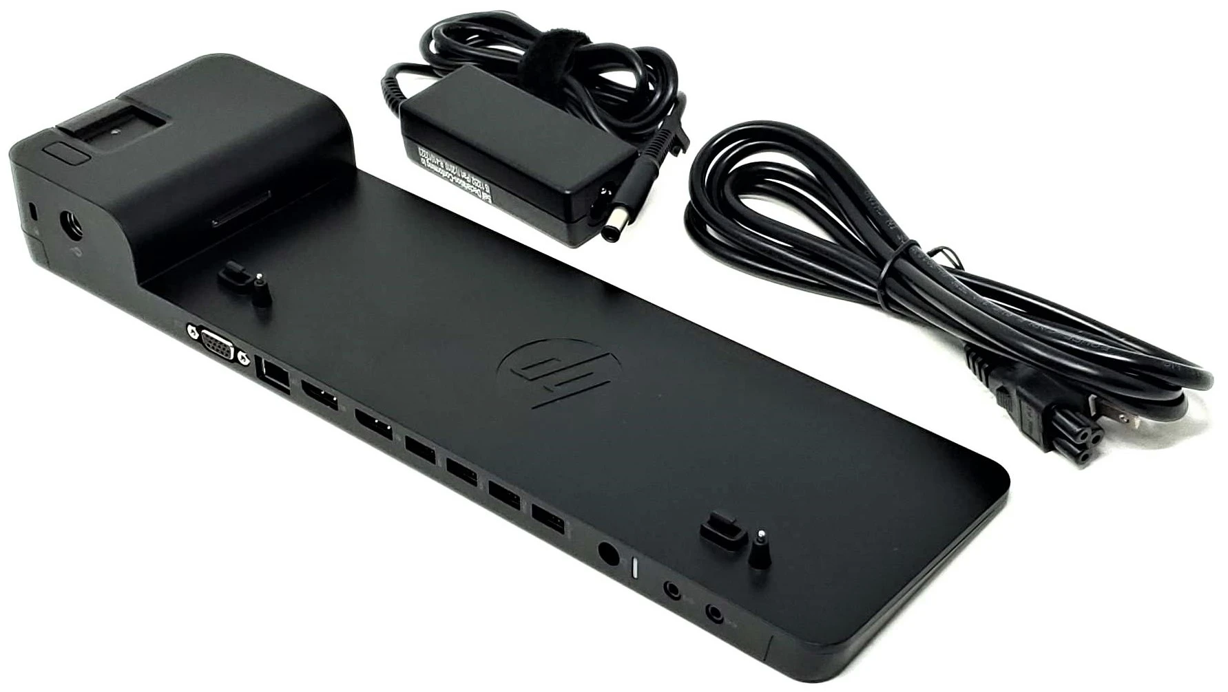 HP UltraSlim Docking Station w/ Power Adapter Tested Working E5C22AV#ABA — promotional product image