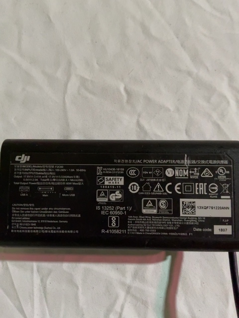 DJI F2C60 Power Adapter H310A3B-18150