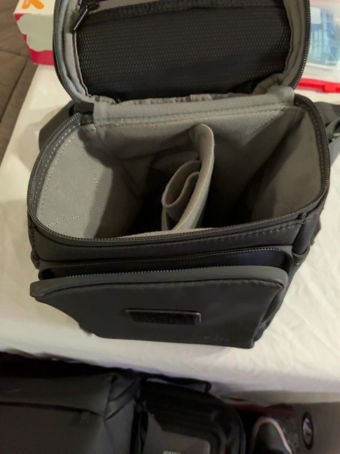 Genuine DJI Mavic 2 Upright Shoulder Bag Dark Gray Black — actual PRF item photo 2 of 2