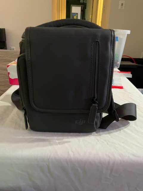 Genuine DJI Mavic 2 Upright Shoulder Bag Dark Gray Black — actual PRF item photo 1 of 2