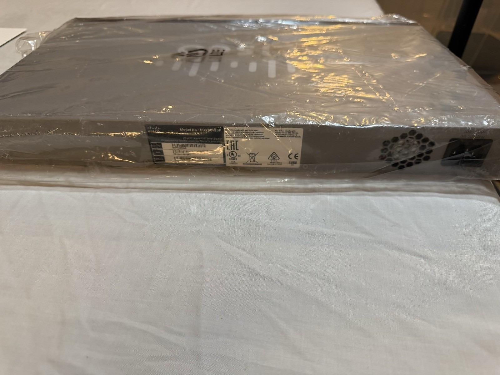 Cisco SG200-26P 26-Port Gigabit PoE Smart Switch | Small Business — actual PRF item photo 2 of 4