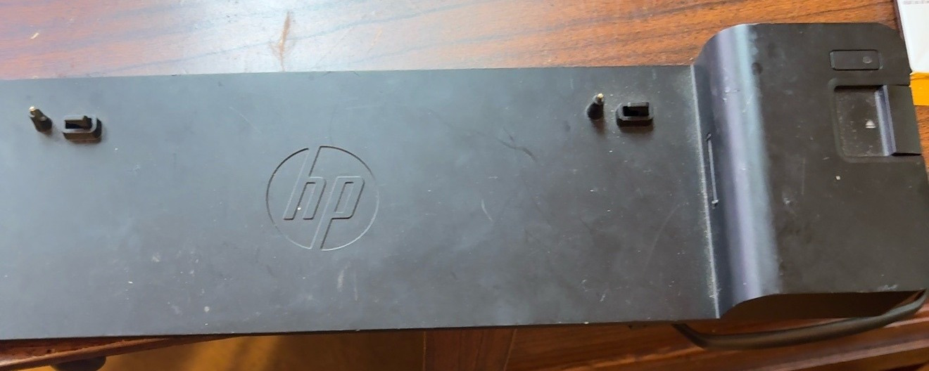 HP UltraSlim Docking Station w/ Power Adapter Tested Working E5C22AV#ABA — actual PRF item photo 1 of 4
