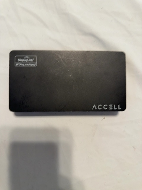 Accell USB 3.0 Universal Docking Station DisplayLink 4K HDMI Ethernet K172B-002B — actual PRF item photo 2 of 6