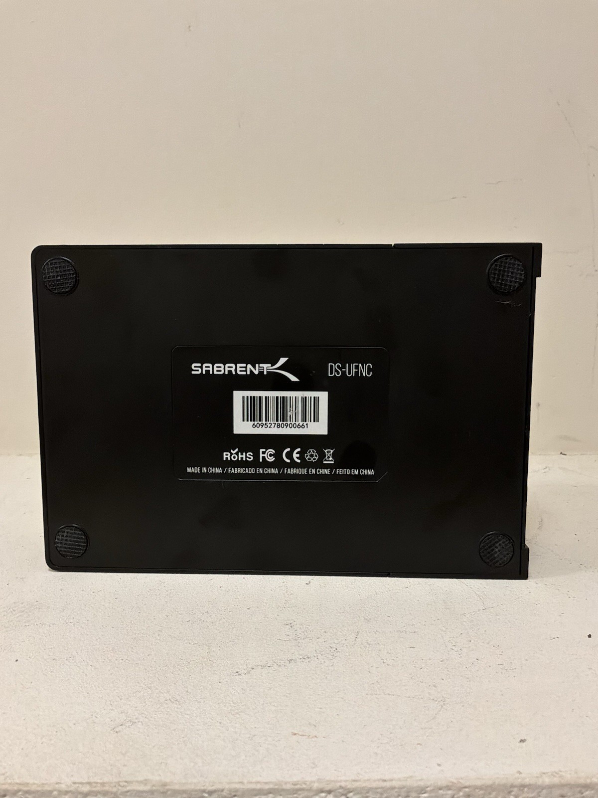 Sabrent DS-UFNC USB-C Dual Bay Dock M.2 NVMe SATA Offline Clone — actual PRF item photo 2 of 2