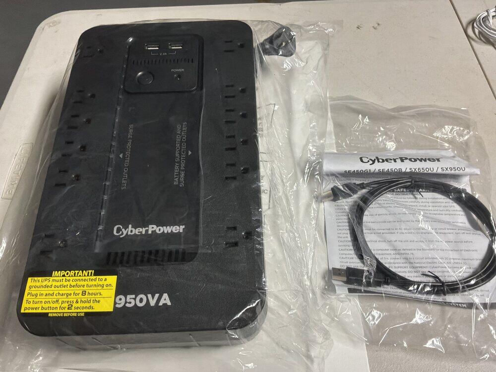 CyberPower SX950U 950VA 510W UPS Battery Backup — actual PRF item photo 1 of 1