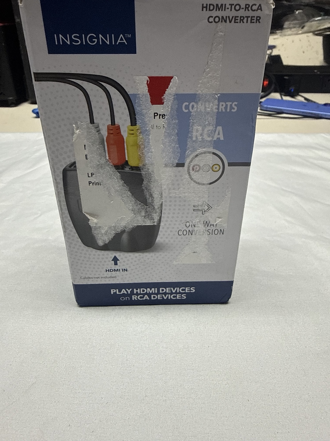 Insignia NS-HZ330 RCA to HDMI Analog Converter Used Open Box — actual PRF item photo 8 of 10