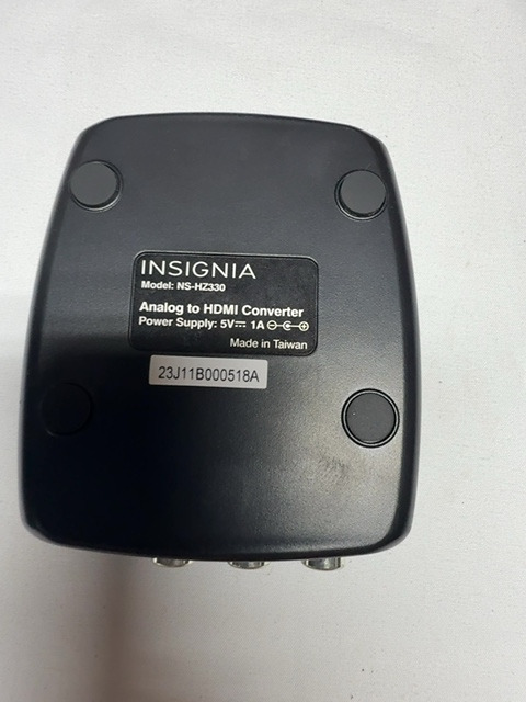 Insignia NS-HZ330 RCA to HDMI Analog Converter Used Open Box — actual PRF item photo 9 of 10