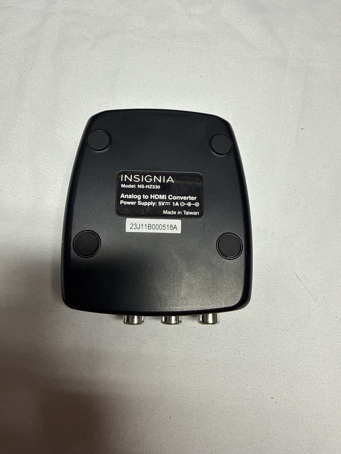 Insignia NS-HZ330 RCA to HDMI Analog Converter Used Open Box — actual PRF item photo 10 of 10