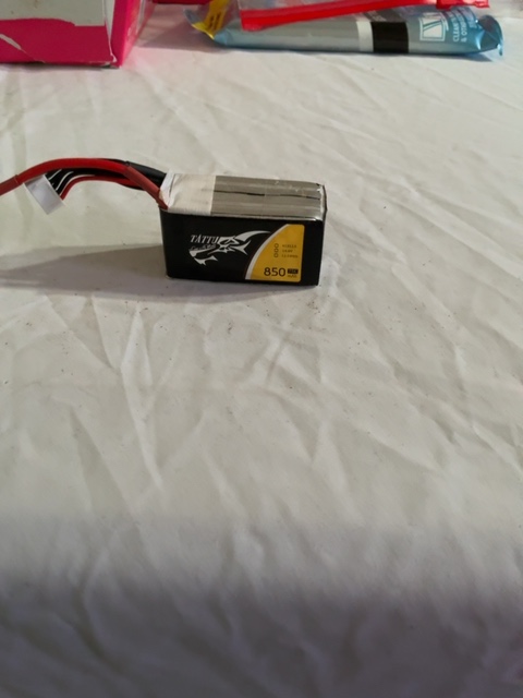 TATTU R-Line 850mAh 4S 95C HV XT30 15.2V Lipo Battery Long Pack with Plug