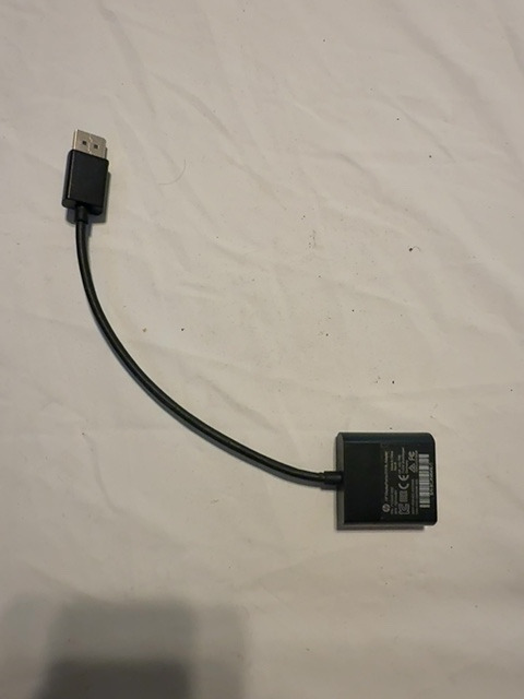 HP DisplayPort to DVI Video Adapter — actual PRF item photo 3 of 7