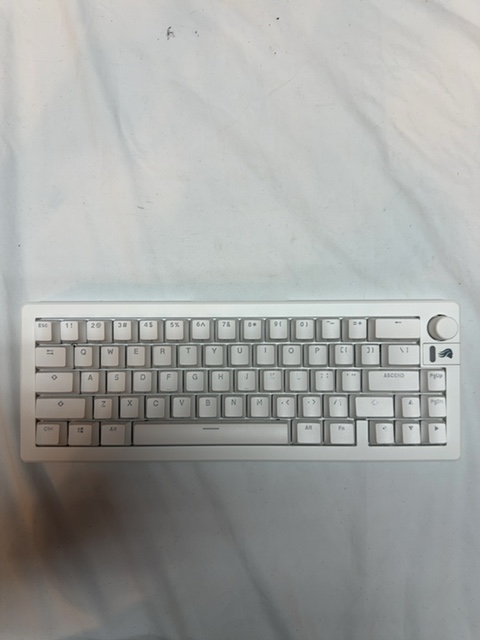 Glorious GMMK3-65-PB-FOX-W-H-T-US GLO GMMK 3 white