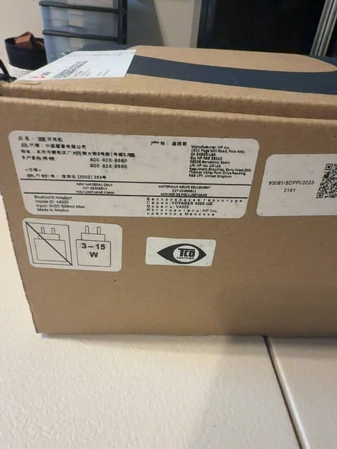 Poly Voyager 4320 UC Open Box — actual PRF item photo 2 of 2