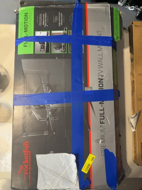 Rocketfish RF-TVLFMA Premium Full-Motion TV Wall Mount Open Box