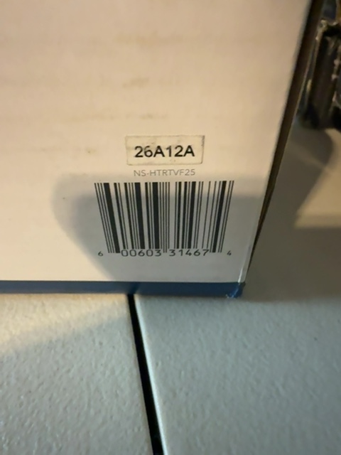 Insignia NS-HTRTVF25 Universal TV Feet Replacement Kit New Sealed — actual PRF item photo 3 of 3