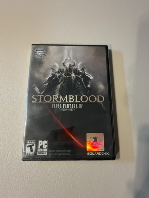 Square Enix Final Fantasy XIV Online: Stormblood PC DVD-ROM New Sealed