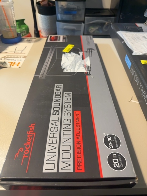 Rocketfish RF-SBM102 Universal Soundbar Mounting System Open Box — actual PRF item photo 2 of 3