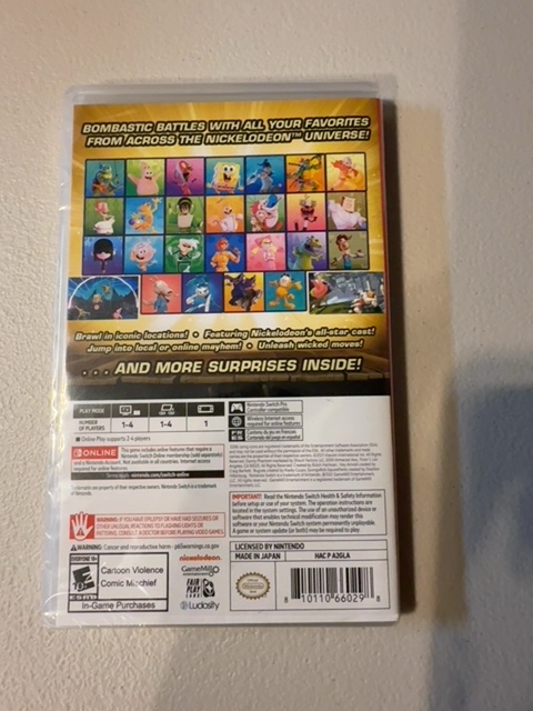 Nintendo Ultimate Edition Nickelodeon All-Star Brawl New Sealed — actual PRF item photo 2 of 2