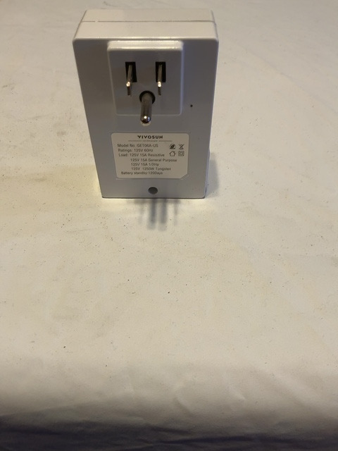 VIVOSUN Digital Timer Programmable Grow Light Outlet Timer — actual PRF item photo 5 of 5