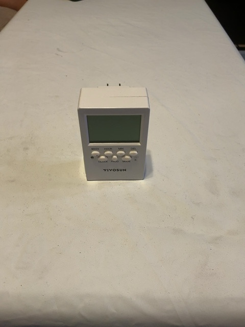 VIVOSUN Digital Timer Programmable Grow Light Outlet Timer