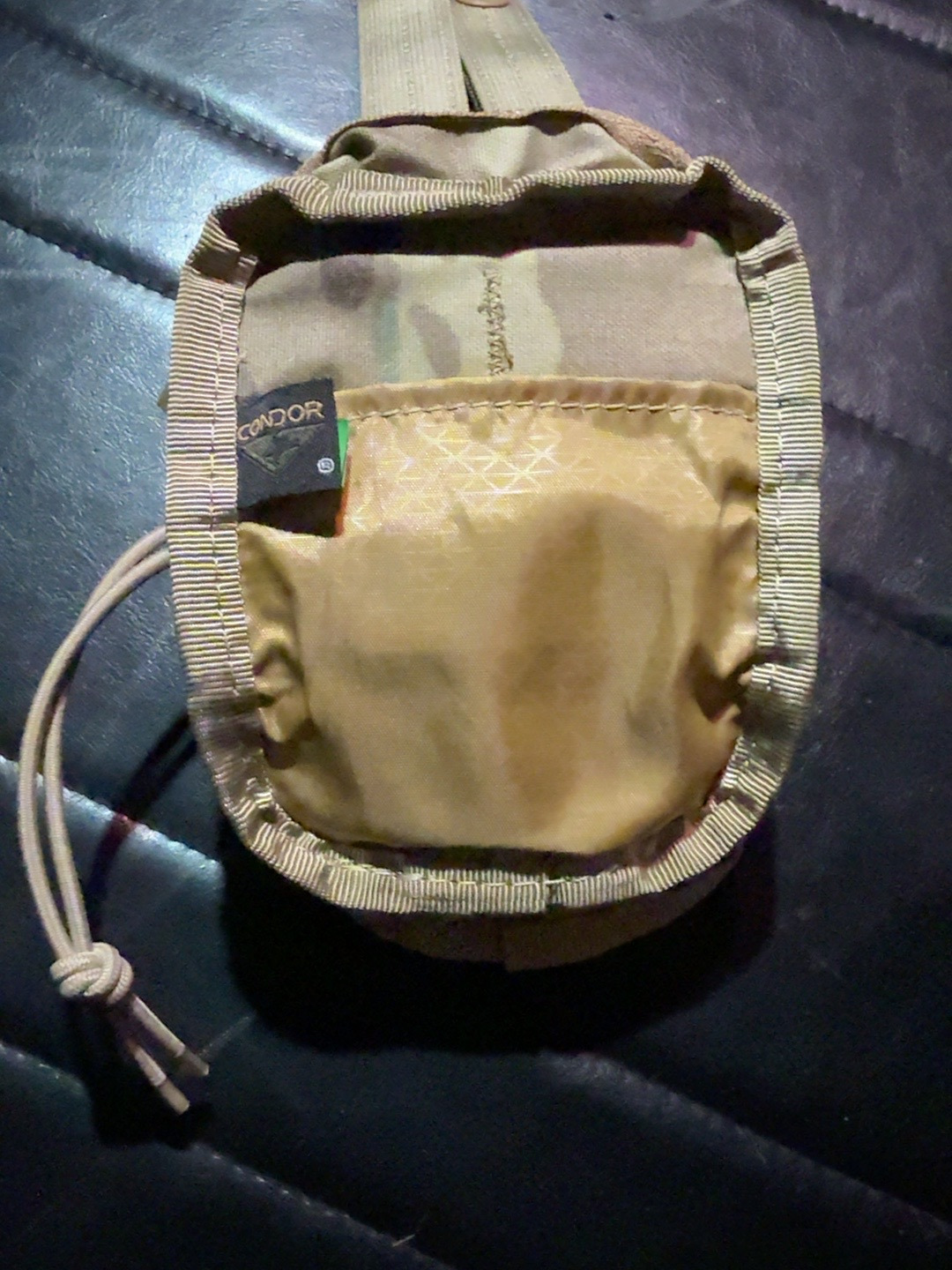 Condor Gadget Pouch MultiCam MA26-008 MOLLE Utility Electronics Pouch - Used — actual PRF item photo 3 of 4