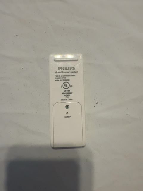 PHILIPS CIW-9290011736X Hue Dimmer Switch — actual PRF item photo 2 of 2