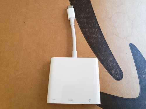 Apple USB-C Digital AV Multiport Adapter A1621 EMC 2877 Tested Used — promotional product image